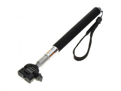 Telescopic pole as versatile monopod