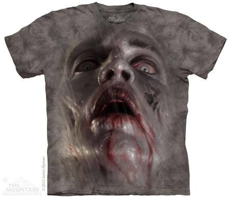 Montagne T-shirt - Zombie visage