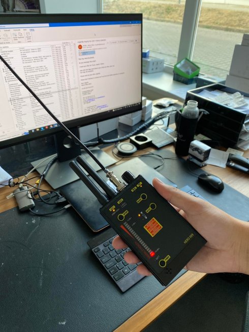 Rilevatore Anti-spia GSM RF GPS - Telecamera Nascosta E Audio - Frequenza 1-6500MHz