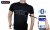T-shirt LED dengan teks yang boleh diprogramkan