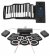 Drum set elektrik + piano lipat