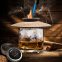 Whisky Smoker Kit + Σετ για κάπνισμα με καπάκι + ξαναγεμιζόμενο καυστήρα + ροκανίδια 4 γεύσεων