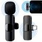 Mobiles Mikrofon Wireless – Smartphone-Mikrofon mit USBC-Sender + Clip + 360°-Aufnahme