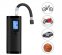 Smart digital bike pump automatic + Power bank + LED flashlight