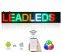 Afișaj LED programabil 50 cm x 9,6 cm în 4 culori - roșu, verde, galben, alb
