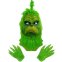 Grinch maszk és kesztyű - a Grinch valósághű arcmaszk (latex / szilikon) karácsonyra