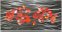 Серебряная настенная роспись - Металл (алюминий) - Цветная светодиодная подсветка RGB - ТЕТРИС 50x100см