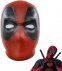 Deadpool yüz maskesi - Cadılar Bayramı veya karnaval için çocuklar ve yetişkinler için