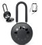Safety lock steel U-shaped rod 12cm + WiFi Smart safe box with PIN + Bluetooth App for smartphone