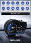 HUD Displej do auta (OBD + GPS) - Akcelerometer 9 druhov zobrazení displeja