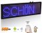 Led message board con WiFi - blu 34 cm x 9,6 cm