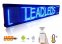 Panneau d'affichage LED bleu avec WiFi - iOS / Android - largeur de 101 cm