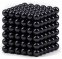 Neocube-ballen - 5 mm zwart