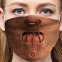 HANNIBAL LESTER - Beskyttende ansiktsmaske 100% polyester