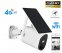 Caméra de sécurité solaire FULL HD batterie 14400 mAh intégrée + LED IR + Wi-Fi + 4GSIM
