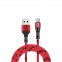USB Type C - USB кабель для мобільного телефону з бамбуковим дизайном і довжиною 1 м
