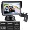 Ensemble filaire d'inversion de voiture: moniteur 5 "+ mini caméra arrière FULL HD (IP68)