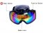 Lunettes de ski avec caméra HD 720P