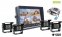 Parking camera set LCD HD car monitor 10"+ 4x HD camera with 18 IR LEDs