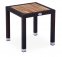 Садовый стол из ротанга – небольшой приставной столик для переговоров для сада или балкона.