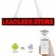 LED-reklamepanel med WIFI - 50 cm med iOS- og Android-support - rød