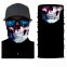 Ghost balaclava - Skeleton (penutup kepala pelbagai fungsi) untuk wajah