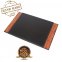 Blotter ng leather desk - Luxury mat writting (Rosewood + Balat) na gawa sa kamay