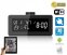 Meteostasjon med radio og FULL HD roterende WiFi-kamera 330 ° - micro sd til 128 GB