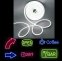 LED flexibele buisverlichting strip 5M - waterdicht IP68 bescherming - Koud witte kleur