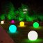 Globos de jardín - Lámpara solar LED 40cm - 8 colores + batería Li-ion + panel solar + protección IP44