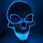 LED face mask - Skull blue