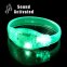 LED fest blinkende armbånd - grøn