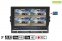 Hybrid 7 "bilmonitor: 4-CH, AHD / CVBS med micro SD-kortopptak (opptil 256 GB) for 4 kameraer