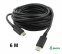 Extension cable for DOD GS980D rear camera, USB-C interface - 6M length