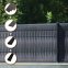 PVC fence fillers - plastic slats vertical for 3D fences and panels width 49mm - Anthracite Gray