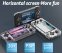 Детская игровая консоль для детей и взрослых - портативная мини-консоль с WiFi + 3,5" LCD 640x480 пикселей (64 ГБ)