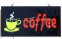 Reklama Panel LED "COFFEE" 43 cm x 23 cm