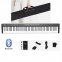 Elektronicke piano (digitální klavír) 125cm s 88 klávesami + bluetooth + stereo reproduktory