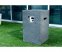 Modern fire pit - Luxury gas fireplace for outdoor use made of cast concrete