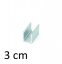 3 cm - Hliníková montážna vodiaca lišta pre svetelné LED pásy
