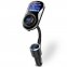 Wireless fm transmitter with Bluetooth calling and MP3/WMA decoder + 2x USB car charger