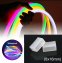 Waterproof transparent silicone ending cap for Neon strips