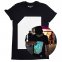 T-shirt UV UV interaktif - lukiskan motif anda