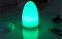 ​Æggelampe - LED dekorativt lys skiftende farver + fjernbetjening - højde 23cm