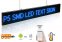 Schede a LED programmabili con supporto WiFi - 82 cm x 9,6 cm blu