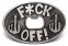 Belt buckle - Fuck off