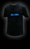 T-shirt pesanan LED dengan paparan yang dapat diprogramkan