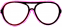 Neónové okuliare  - Ružové