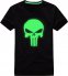 T-shirt pendarfluor - Punisher