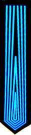 Kravata LED - Tron